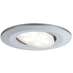 PAULMANN Set okroglih LED vgradnih svetilk Calla (5,5 W, Krom mat, 3 kos, Nastavljivost barve svetlobe: Stopnje) Cene