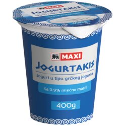 Maxi Grčki jogurt Jogurtakis 9,9%mm 400g Cene