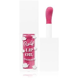Rude Cosmetics Lip Oil Massage olje za ustnice z vlažilnim učinkom odtenek Strawberry Sauna 4 ml Cene
