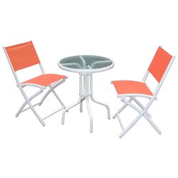 Nexsas baštenski rasklopivi set ivona sto + 2 stolice Cene