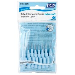 TEPE SWEDEN extra Soft 0,6 mm vrlo tanke interdentalne četkice promjera 0,6 mm 8 kom unisex Cene