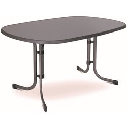 Vrtne mize Kovinska vrtna miza PIZARRA 132x90cm Cene