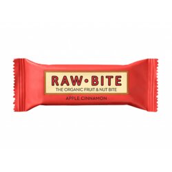 Raw Bitte voćni energetski bar organski - Jabuka cimet 50g Cene