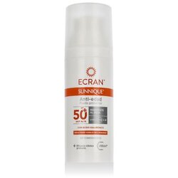Ecran Sunnique Anti-Aging Protective Fluid SPF50+ proizvod za zaštitu lica od sunca za sve vrste kože 50 ml unisex Cene