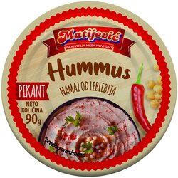 Matijević hummus pikant 90g Cene