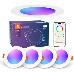 DUSKTEC 4KOS vgradni LED reflektorji z Alexa podporo - 10 W, 2700–6000 K odprta embalaža Cene