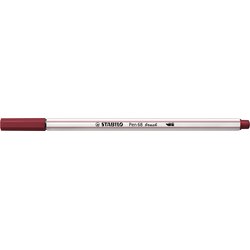 Stabilo Pen 68 brush bordo tanki flomaster Cene