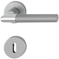 HOPPE Garnitura za sobna vrata (Aluminij, L oblika, Debelina vrat: 37 mm - 42 mm) Cene