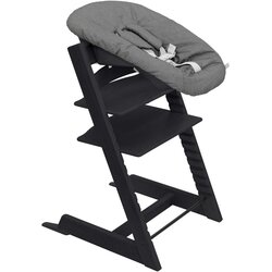 Stokke stol za hranjenje Tripp Trapp set 3v1 black/anthracite 685800- lezalka Cene