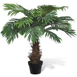 vidaXL Umjetno stablo Cycus palme s lončanicom, 80 cm Cijene