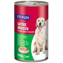 FITFUN divljač, tjestenina i mrkva komadići 1240 g konzerva Cene