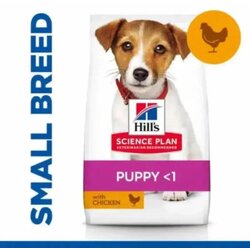 Hills Science Plan Puppy <1 Small & Mini s piščancem - Varčno pakiranje 2 x 6 kg Cene