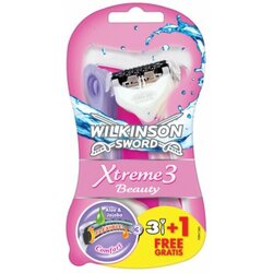 Wilkinson Xtreme 3 Beauty brivniki za enkratno uporabo 4 kos Cene