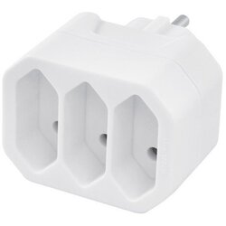 Viz Komerc Trostruki Euro razvodnik-T beli 16A/250V /27076 Cene