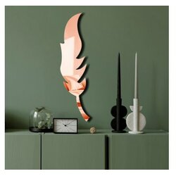 WALLXPERT dekorativno ogledalo Ozgl524 rose gold Cene