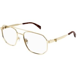 Alexander Mcqueen AM0459O 002 ONE SIZE (57) Zlata/Kristalna Cene