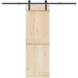 vidaXL Pribor za klizna vrata 213,5 cm čelični crni Cijene