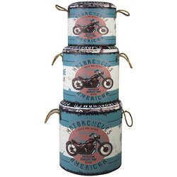 Signes Grimalt Kovčki in škatle za shranjevanje Motocikel Bares Vintage 3U Modra Cene