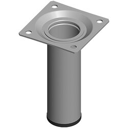 ELEMENT SYSTEM postolje za namještaj (Ø x D: 3 x 10 cm, Nosivost: 50 kg, Bijelo-aluminij) Cene