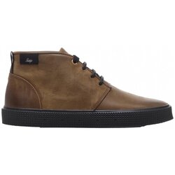 SANJO Nizke superge Desert Leather - Brown Kostanjeva Cene