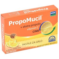 Abela pharm propomucil herbiko 24 pastile za grlo Cene