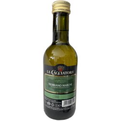 La Cacciatora trebbiano belo vino, 0.25l Cene