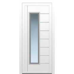 Solid elements zunanja vhodna vrata solid elements izola KT171 (70 x 1100 x 2100 mm, bela, desna, pvc) Cene