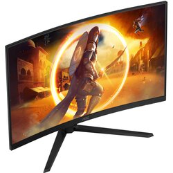 AOC Monitor 80 cm (31,5") CQ32G4VE 2560x1440 Curved Gaming 180Hz Fast-VA 0,5ms 2xHDMI DisplayPort sRGB124,2% AdaptiveSync HDR10, (21505781) Cene