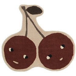 OYOY Mini Dječji tepih od mješavine vune 86x76 cm Cherry – Cene