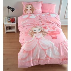 VIKTORIJA Dečija posteljina DREAM, 100% pamuk, Dezen Princess Cene