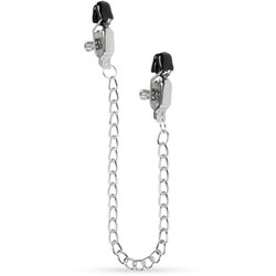 Easytoys Fetish Collection Big Nipple Clamps With Chain Cene