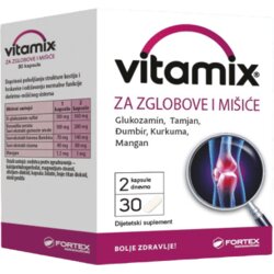 Natura Aucta Doo Vitamix za zglobove i mišiće, 30 kapsula Cene