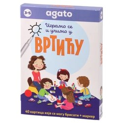 Agato Smart kid, kartice aktivnosti u vrtiću, 40 kartica , 4 - 7 godina Cene