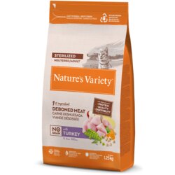 Nature’s Variety cat no grain sterilized turkey 1,25kg Cene