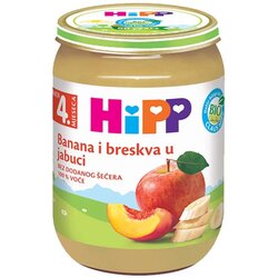 Hipp kašica banana i breskva u jabuci 190g Cene