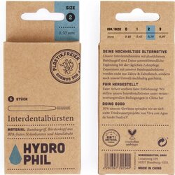 Hydrophil interdentalne ščetke - velikost 2 (0,50 mm) Cene