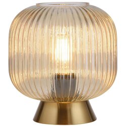 SCHÖNER WOHNEN 13573-27 - Stona lampa NAMI 1xE27/25W/230V zlatna/bež Cene