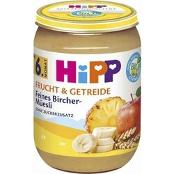 Hipp Bio kaša za dojenčke v kozarcu, Bircher muesli Cene
