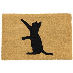 Artsy Doormats otirač od prirodnih kokosovih vlakana Cat 40 x 60 cm Cene