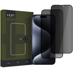 HOFI ANTI SPY PRO+ 2-PACK zaštitno staklo za IPHONE 16 PRIVACY Cene