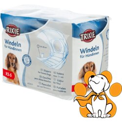 Trixie diapers Female, Pelene Za Ženke - 12 Komada, 20-28cm, XS-S Cene