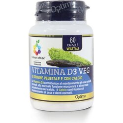 Optima Naturals vitamin D3 vegan Cene