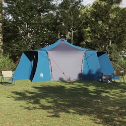 Tipi šator s krovom s pohranom Plava 492 x 492 x 275 cm taft Cene