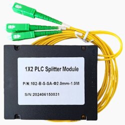Abs PLC Splitter ExeLink 1x2 Optic Splitters SC/APC Cene