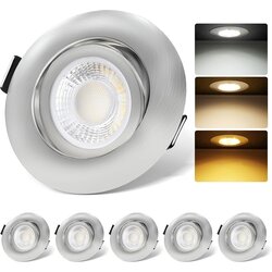 CLOKSH 6x 85 mm LED vgradni reflektor 6 W IP44 Cene