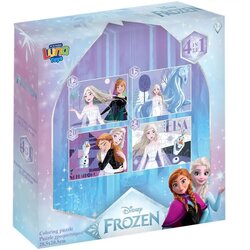 Luna Frozen 4-u-1 puzzle set Cene