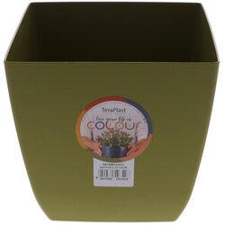 Tera Saksija Santiago 15 Olive fi 15cm maslinasto zelena Cene