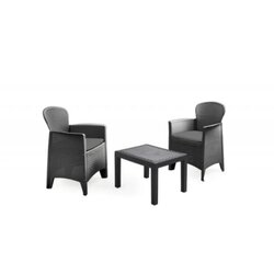 Rattan Baštenski set Akita antracit Cene
