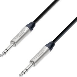 Adam Hall 5 STAR BVV 1000 utičnica audio priključni kabel [1x klinken utikač 6.3 mm (stereo) - 1x klinken utikač 6.3 mm (stereo)] 10 m crna Cene