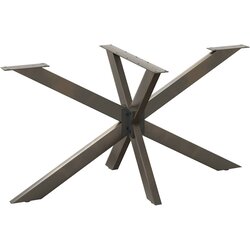 vidaXL Noga blagovaonskog stola pauk oblik 150x78x(72-73) cm čelik Cijene